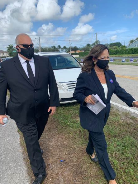 FAKE KAMALA GOT LOOMERED! –Laura Loomer Catches Kamala Harris BODY DOUBLE at Palm Beach Polling Place!