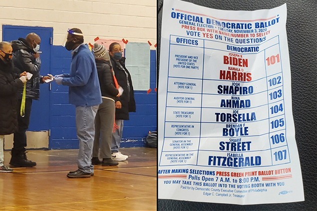 Dems Caught Cheating In Philly, Handing Out Dem Voting Guides Inside Polling Site, Blocking GOP Poll Watchers, Voting Machines Down